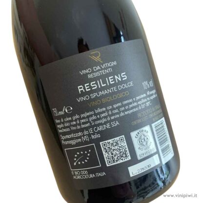 Spumante Dolce Resiliens, Le Carline - immagine 2
